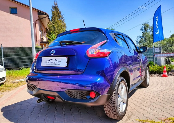 Nissan Juke cena 37500 przebieg: 117500, rok produkcji 2014 z Łaszczów małe 466